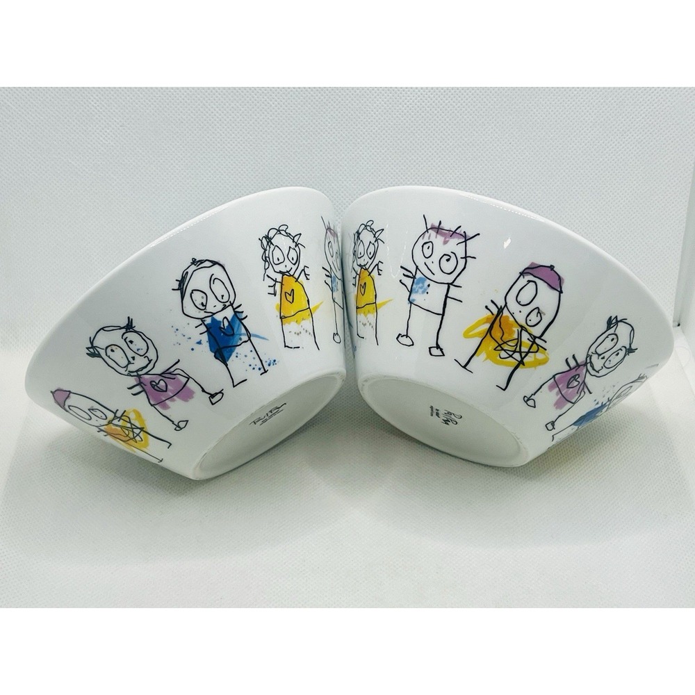Poul Pava Bowls Made By Aida 'The Child In Me' Design Denmark